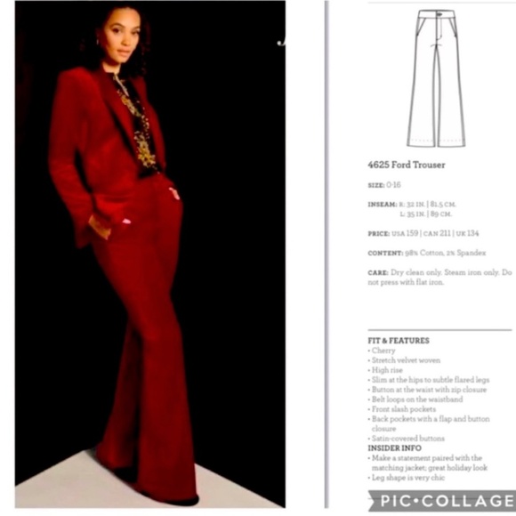 Cabi Jackets & Blazers - Cherry’s Red Ford Blazer